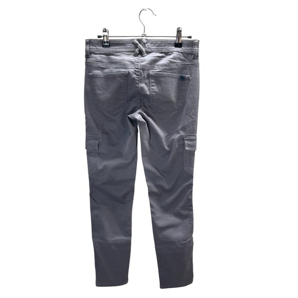 LL Bean Performance Stretch Cargos Pants Women's Size 2 Gray Cotton Blend NEW - Picture 2 of 11